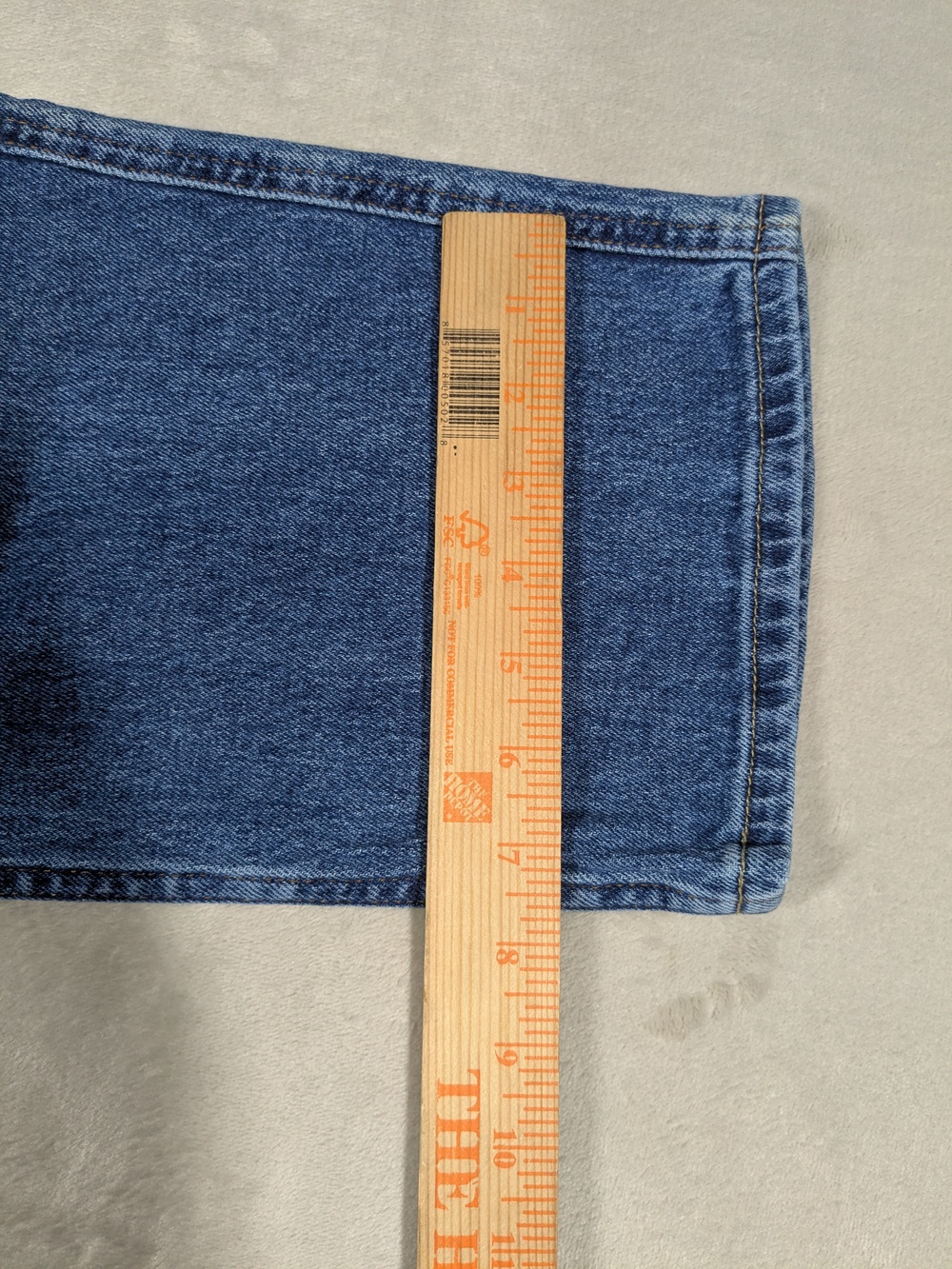 Hollister Baggy Carpenter Jeans W28 L30 Men's Blue Denim Workwear - Picture 7 of 9